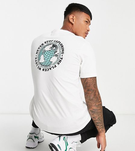 Globe Sketch - T-shirt imprimé au dos - cassé - Exclusivité ASOS - The North Face - Modalova