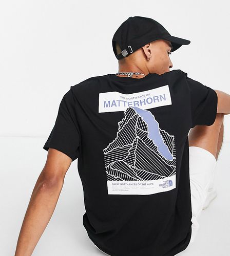 Exclusivité ASOS - T-shirt à imprimé Matterhorn au dos - The North Face - Modalova