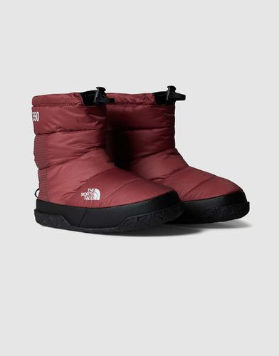 Nuptse - Bottes après-ski - Bordeaux et noir - The North Face - Modalova