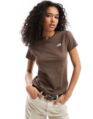 Simple Dome - T-shirt à logo - Marron - The North Face - Modalova