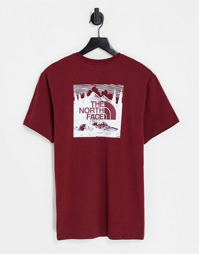 Redbox Celebration - T-shirt imprimé au dos - Bordeaux - The North Face - Modalova