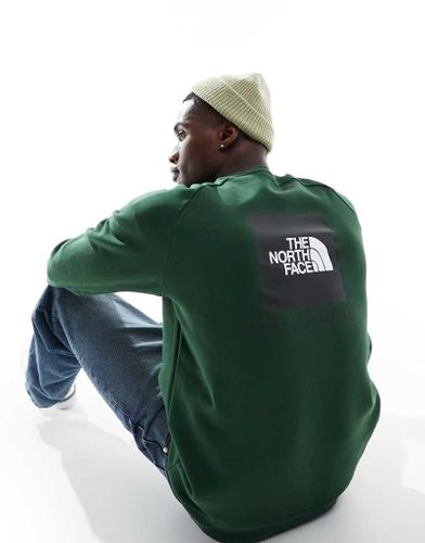 Redbox - Sweat en molleton avec manches raglan et imprimé au dos - sapin - The North Face - Modalova