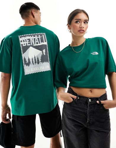 Vintage - T-shirt oversize à imprimé Denali au dos - foncé - The North Face - Modalova
