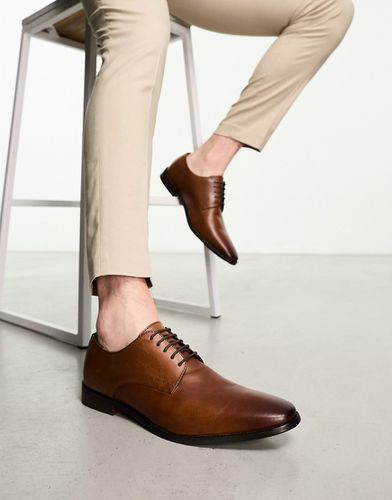 Chaussures derby à lacets en cuir - Marron - Thomas Crick - Modalova