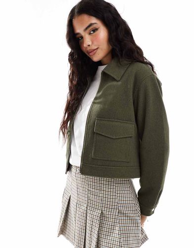 Blouson harrington - olive - Threadbare - Modalova