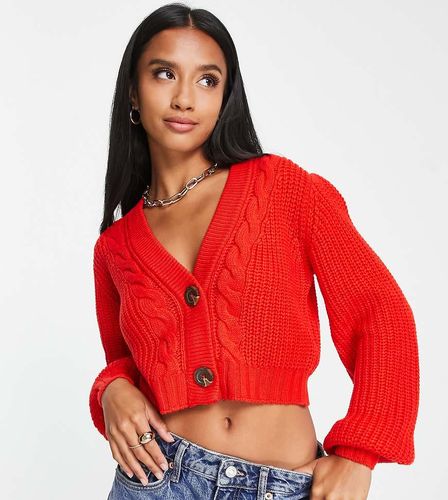 Clove - Gilet en maille torsadée - Threadbare Petite - Modalova