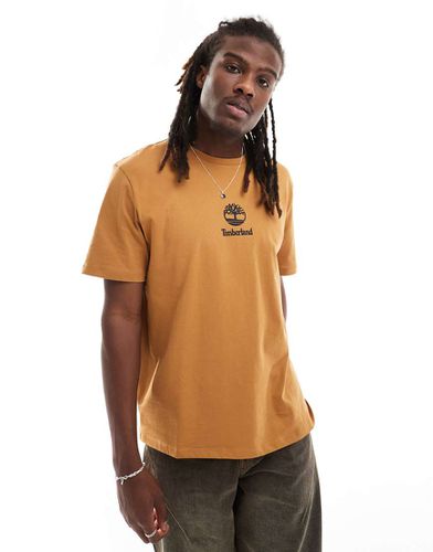 T-shirt à petit logo au centre - Blé - Timberland - Modalova