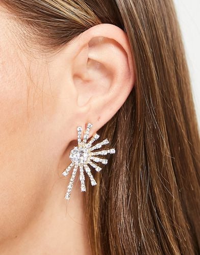 Boucles d'oreilles originales à cristaux - True Decadence - Modalova