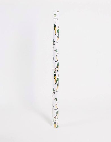 X Elf - Papier cadeau pour Noël - Typo - Modalova
