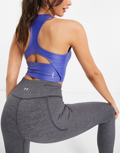 Under Armour - Top de sport technique zippé sur la demi-longueur - Noir