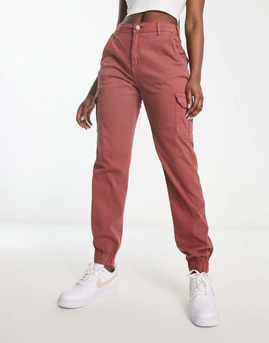 Pantalon cargo taille haute - Terracotta - Urban Classics - Modalova