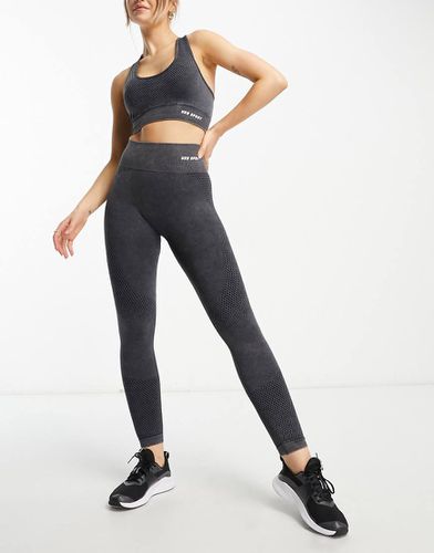 Legging de sport sans coutures - Anthracite - Urban Threads - Modalova