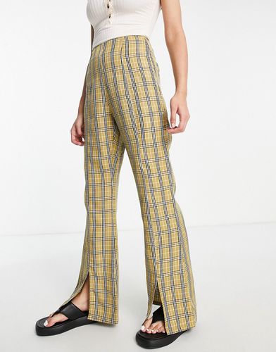 Pantalon habillé à carreaux - Neutre - Urban Threads - Modalova