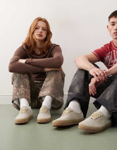 Authentic - Baskets en daim avec semelle en crpe - Beige - Vans - Modalova