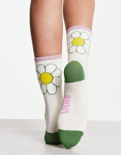 Chaussettes avec fleurs oversize - Blanc - Vans - Modalova
