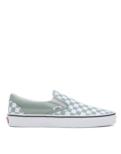 Classic - Baskets à enfiler à motif damier - /blanc - Vans - Modalova