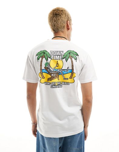 Down Time - T-shirt avec imprimé au dos - Vans - Modalova