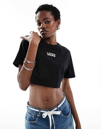 Flying V - T-shirt crop top ras de cou à logo - Vans - Modalova