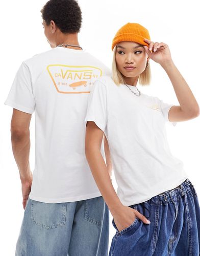 Full Patch - T-shirt avec imprimé dans le dos - et orange - Vans - Modalova