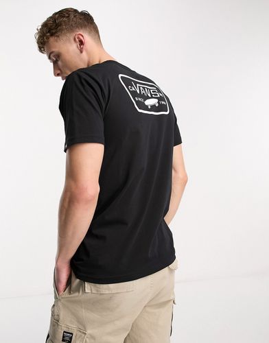 Full Patch - T-shirt imprimé dans le dos - Noir - Vans - Modalova