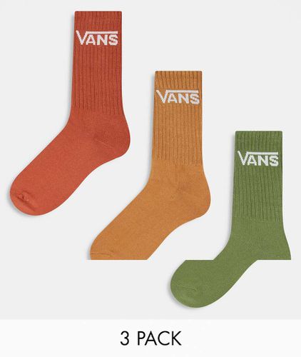 Lot de 3 paires de chaussettes classiques - multicolore - Vans - Modalova