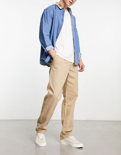 Pantalon chino décontracté avec taille élastique - Kaki - Vans - Modalova
