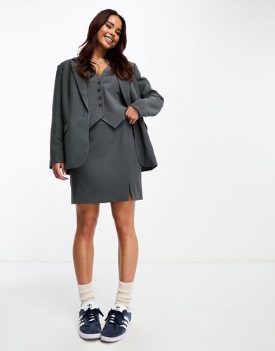 Mini-jupe d'ensemble habillée fendue - Vero Moda - Modalova