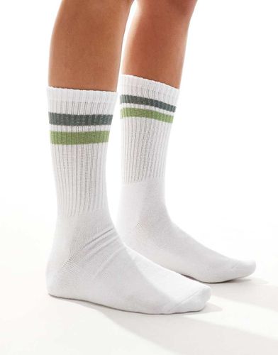 Chaussettes de sport côtelées - et vert - Vero Moda - Modalova