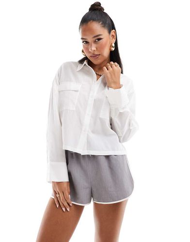 Chemise courte coupe carrée - Vero Moda - Modalova