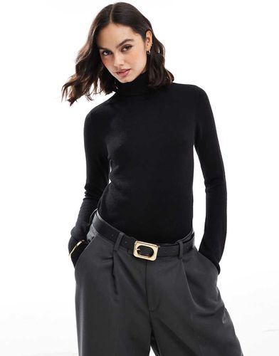 Pull en maille à col montant - Vero Moda - Modalova