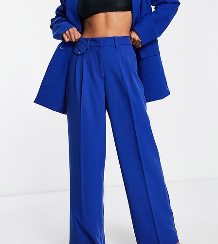 Pantalon de costume ajusté coupe large - de cobalt - Vero Moda Petite - Modalova