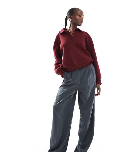 Rita - Pantalon large et ajusté coupe dad - asphalte - Vero Moda Tall - Modalova