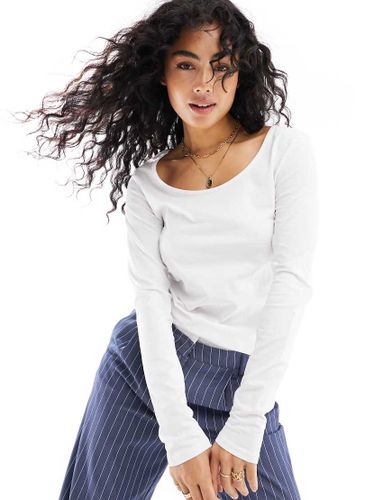 Top  manches longues et encolure dgage - Vero Moda - Modalova