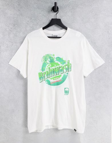 T-shirt à imprimé Brainwash » - Vintage Supply - Modalova
