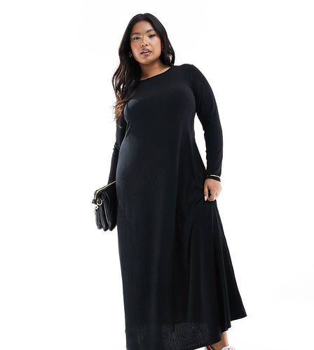 Robe longue en jersey - Yours - Modalova