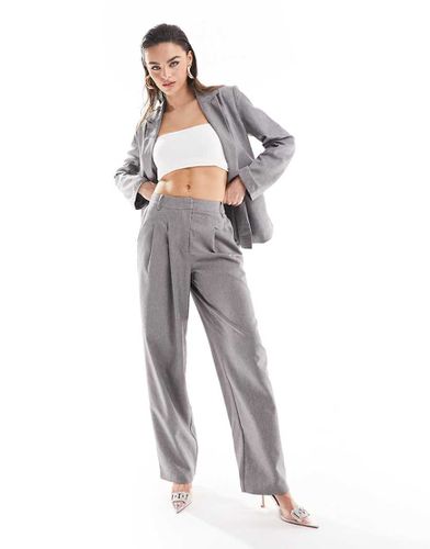 Y.A.S - Pantalon de costume d'ensemble fuselé - Ardoise - Yas - Modalova