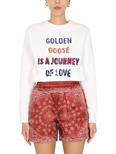 Journey of love" sweatshirt - golden goose deluxe brand - Modalova