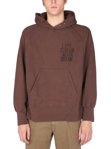 Printed sweatshirt - engineered garments - Modalova