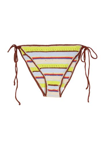 Ganni crochet bikini bottom - ganni - Modalova
