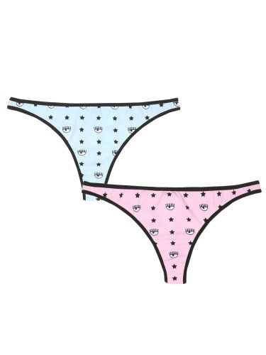 Pack of two logomania briefs - chiara ferragni - Modalova