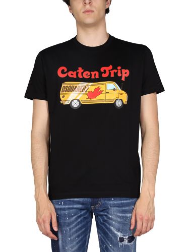 Dsquared "caten trip" t-shirt - dsquared - Modalova