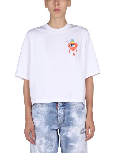Dsquared "don't cry for me" t-shirt - dsquared - Modalova