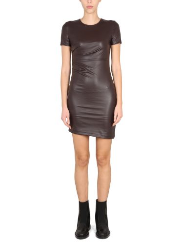 Helmut lang faux leather dress - helmut lang - Modalova