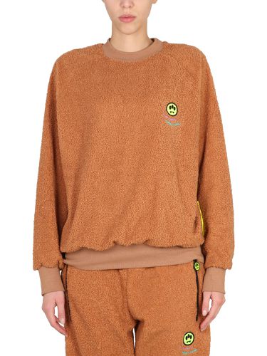 Barrow teddy logo crew neck sweater - barrow - Modalova