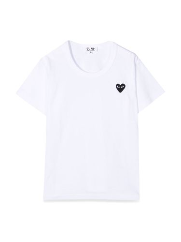 T-shirt m/c black heart - comme des garcons play - Modalova