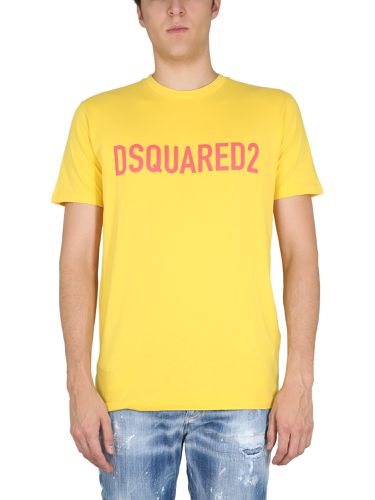 Dsquared logo print t-shirt - dsquared - Modalova