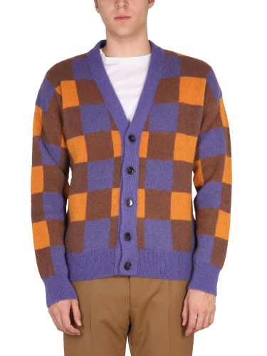 Check pattern cardigan - drôle de monsieur - Modalova
