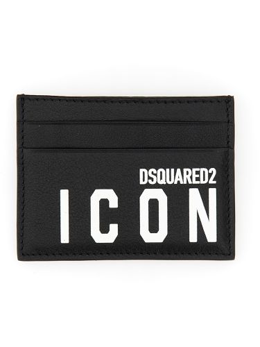 Dsquared card holder with logo - dsquared - Modalova