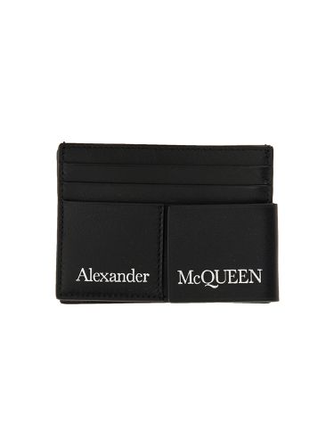 Card holder with logo - alexander mcqueen - Modalova