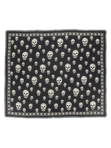 Classic skull scarf - alexander mcqueen - Modalova